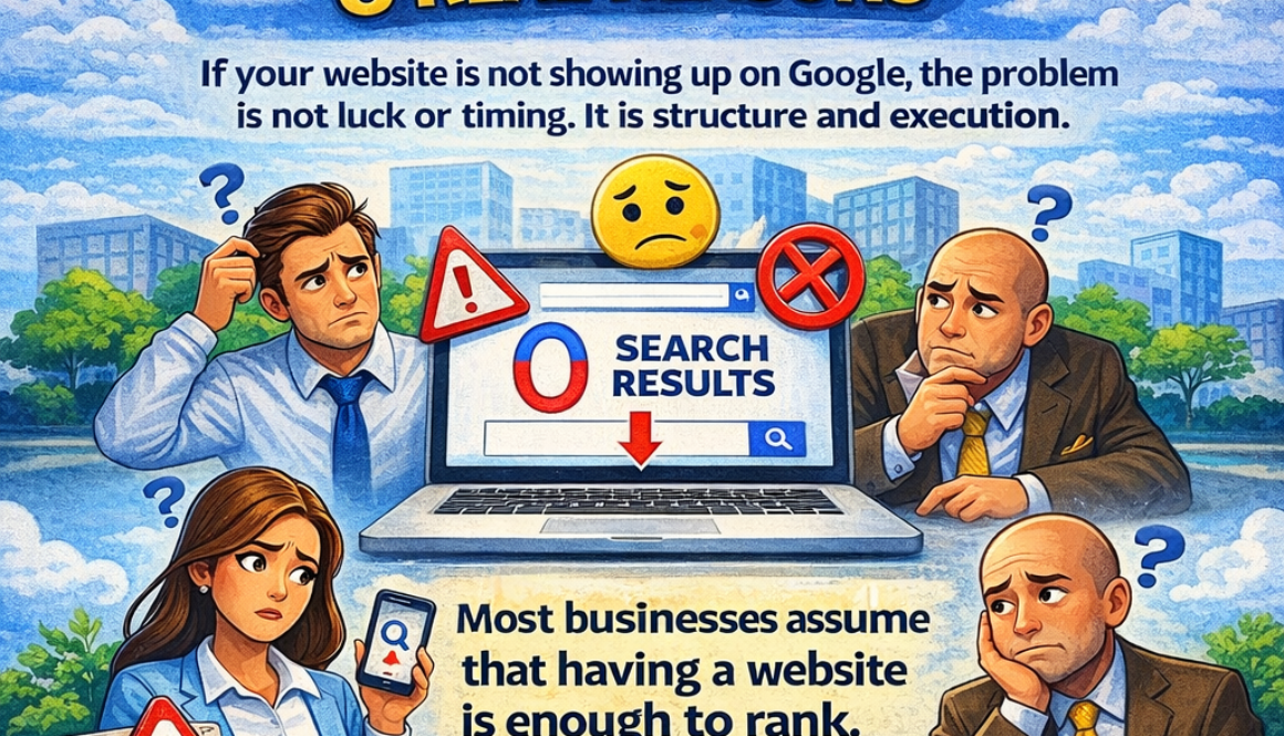 why your business is not ranking on Google