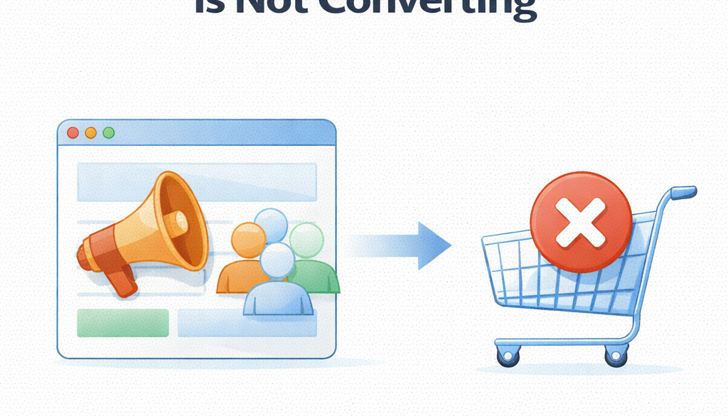 why your website traffic is not converting