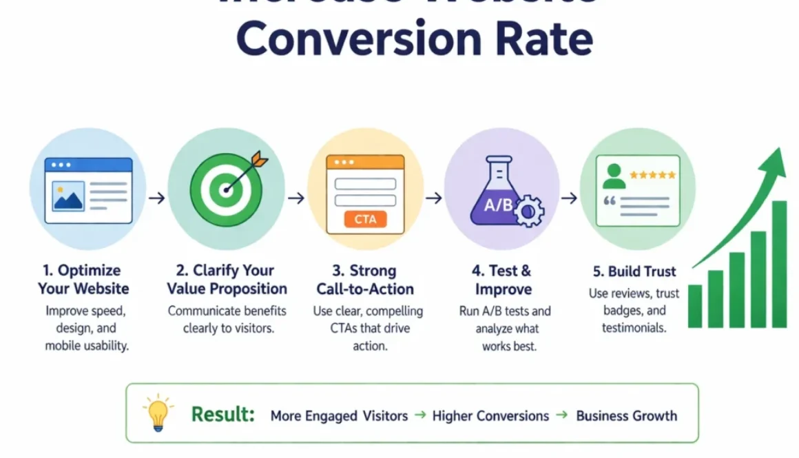 increase website conversion rate