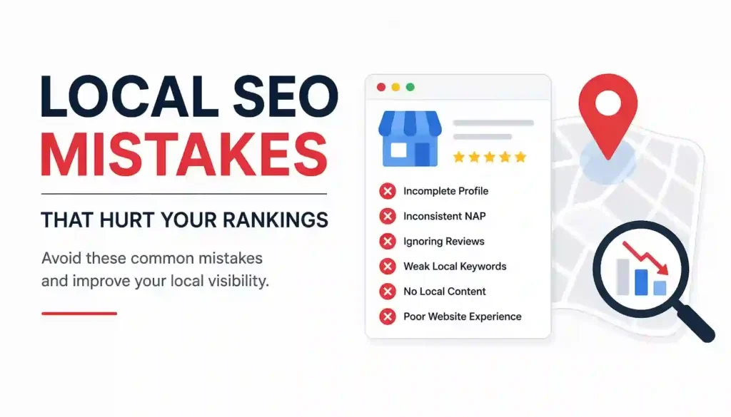 local SEO mistakes