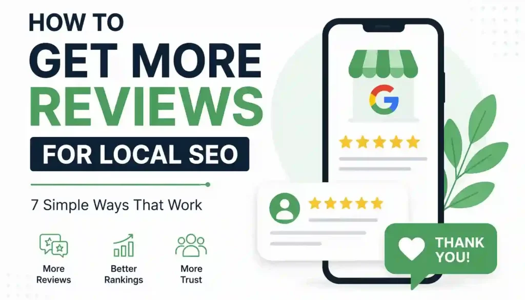 get more reviews for local SEO