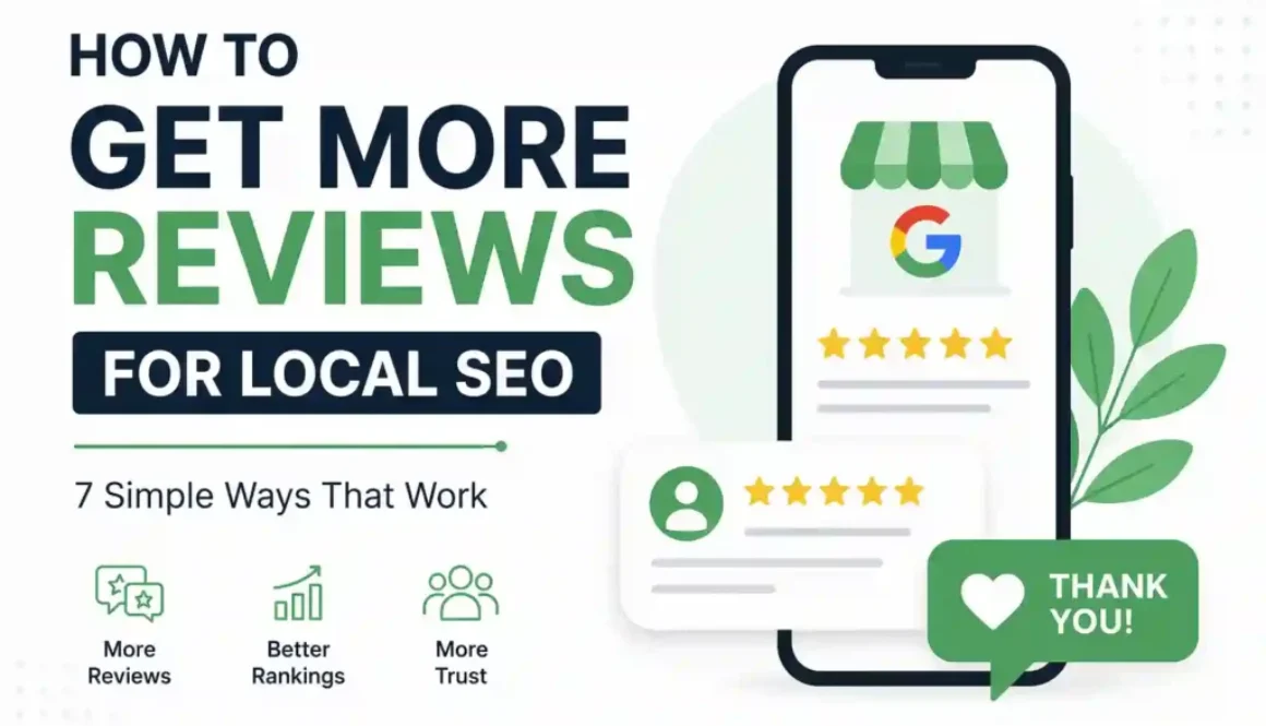 get more reviews for local SEO