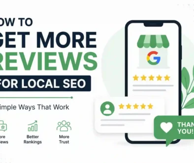 get more reviews for local SEO