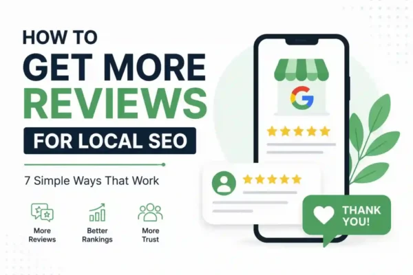 get more reviews for local SEO