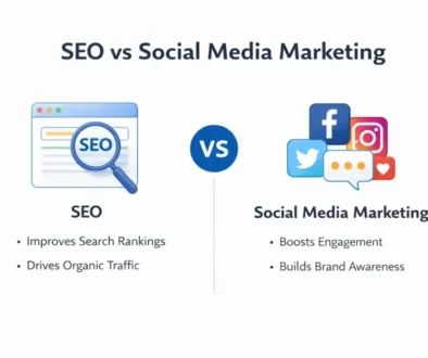 SEO vs social media marketing