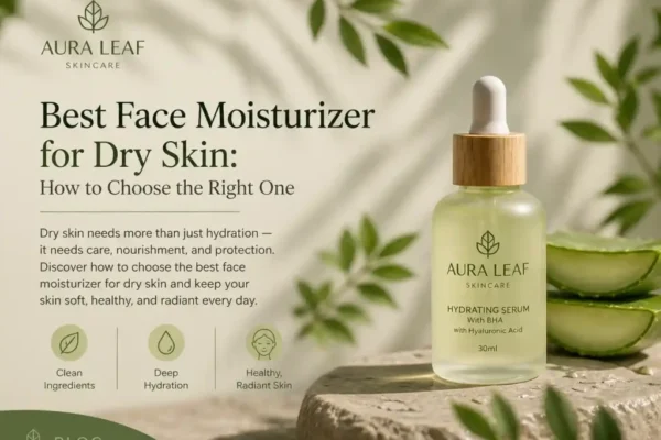 best face moisturizer for dry skin
